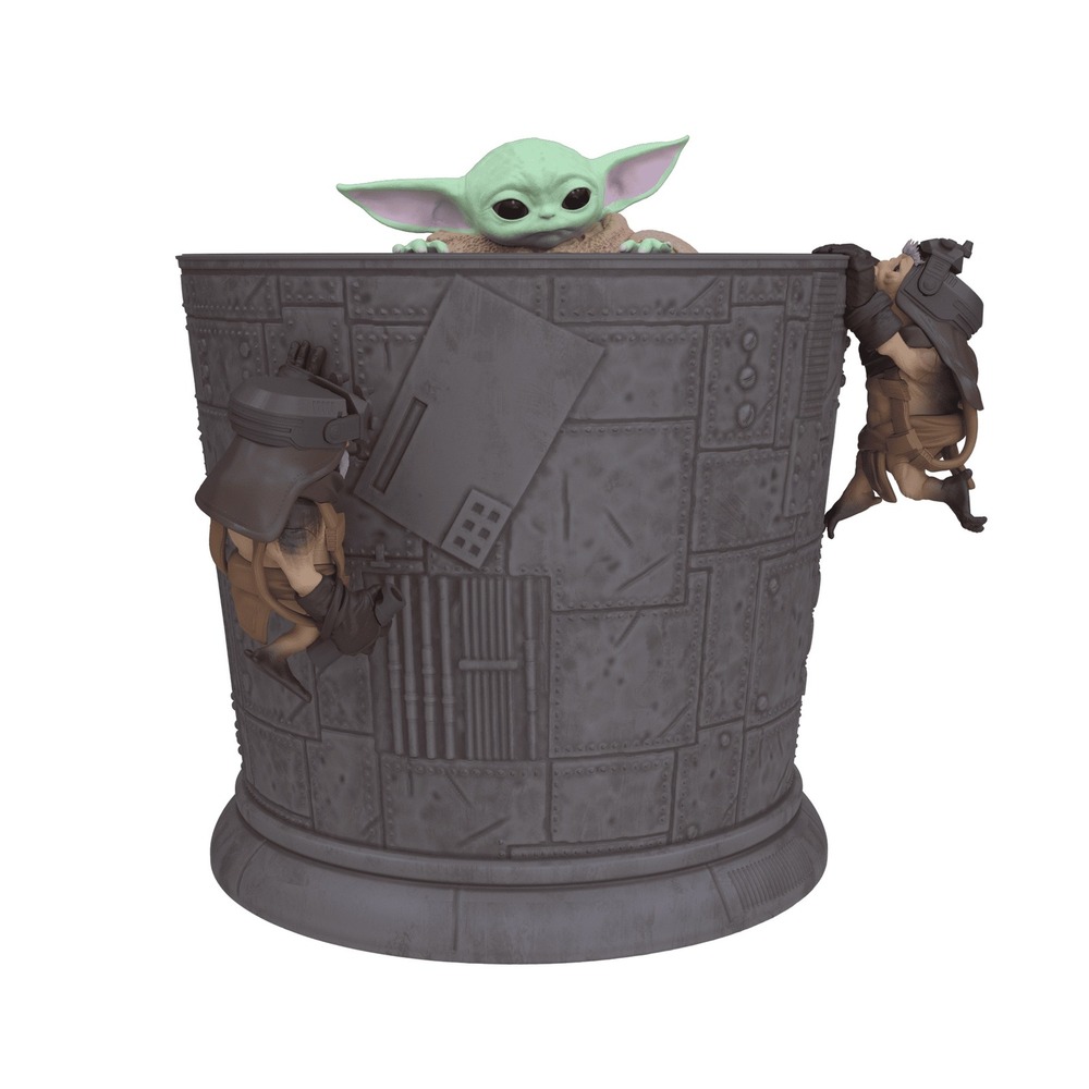 Star Wars Mandalorian Grogu 3D Popcorn Bucket Snack Container Walmart‎ Exclusive